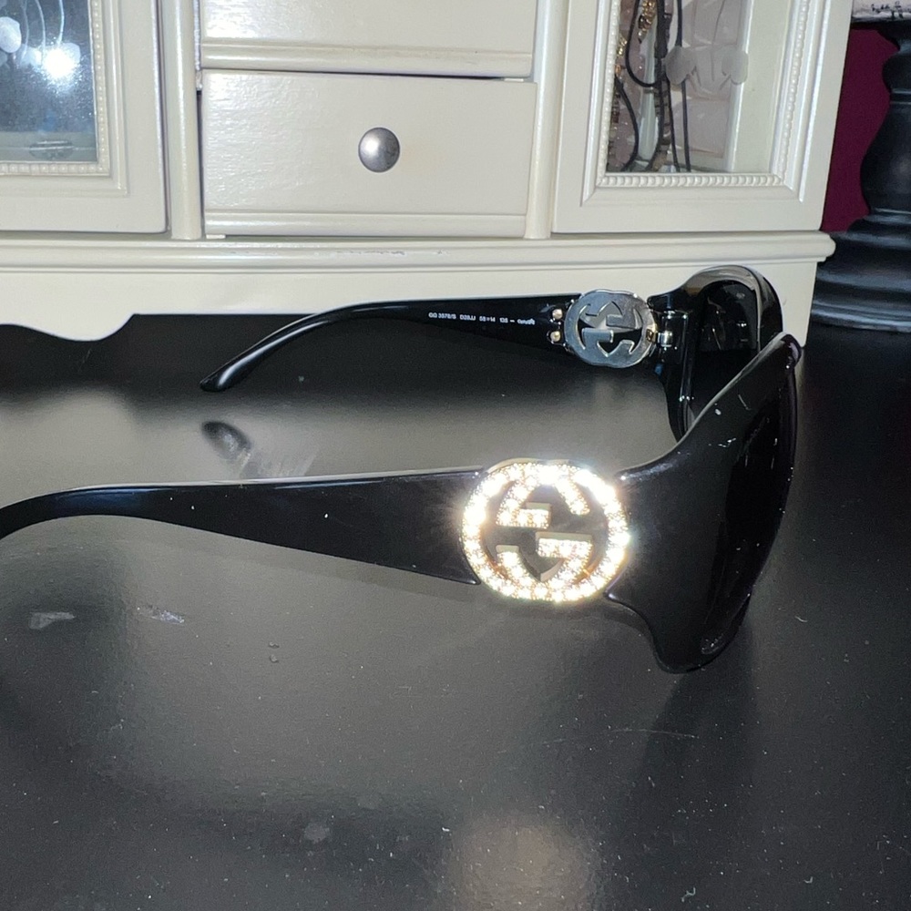 Authentic Gucci sunglasses with case. Lightly worn